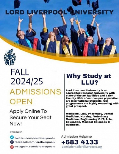 Admission is ongoing